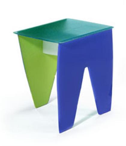 Appraisal: IN THE STYLE OF MEMPHIS mid-late th century Side table