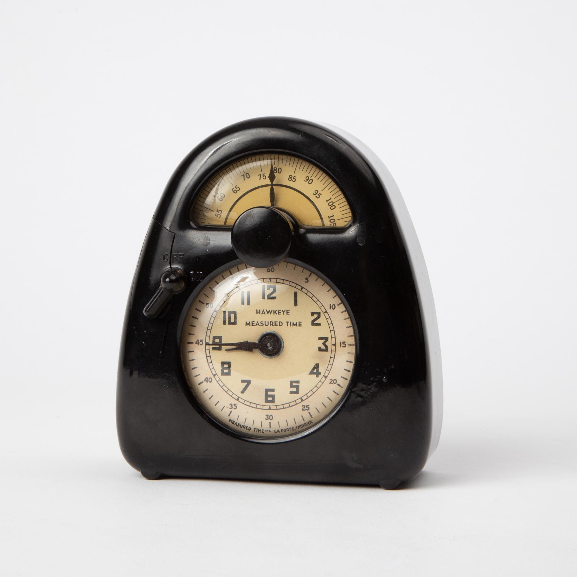 Appraisal: ISAMU NOGUCHI HAWKEYE MEASURED TIME CLOCK Isamu Noguchi Hawkeye Measured