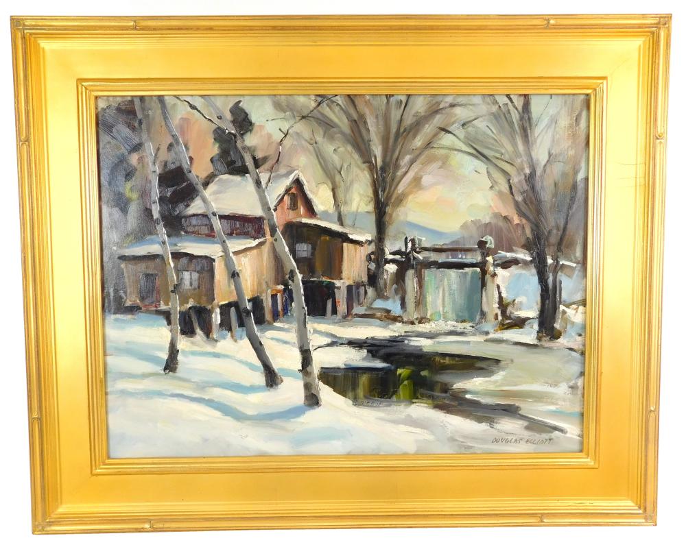 Appraisal: Douglas Ferguson Elliott Canadian - The Ancient Mill Ontario c