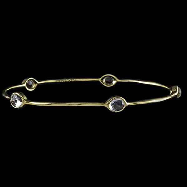 Appraisal: Ippolita k Clear Quartz Bangle Ippolita k yellow gold and