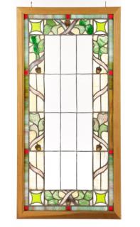 Appraisal: Early th Century Chicago Stained Glass Window American likely Chicago