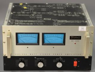 Appraisal: McIntosh MC watt stereo power amplifier McIntosh MC watt stereo