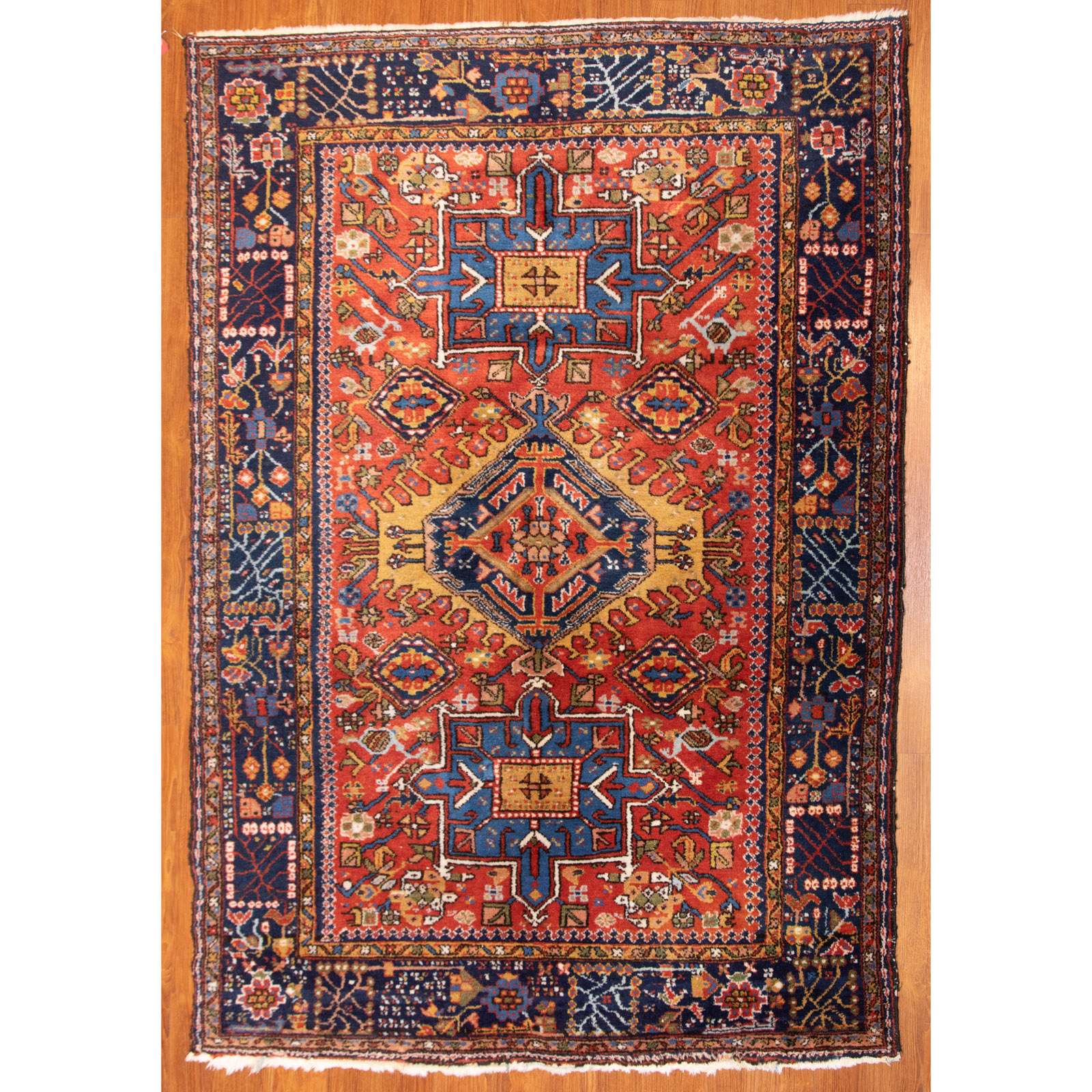 Appraisal: KARAJA RUG PERSIA X Third quarter- th century hand-knotted wool