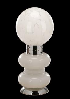 Appraisal: Vistosi Attributed MCM Murano Glass Totem Lamp Attributed to Vistosi