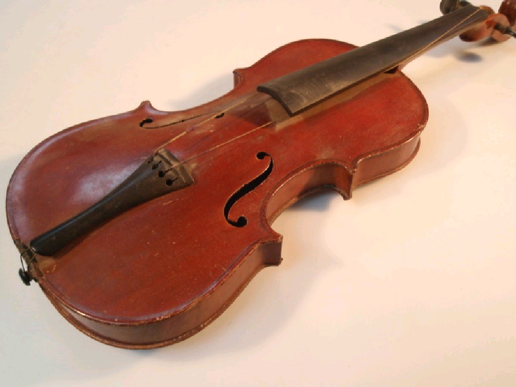 Appraisal: A John Murdoch 'The Maidstone' labelled the violin and bow