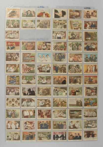 Appraisal: Lot of Fleer Three Stooges Trading Cards Description Circa Includes