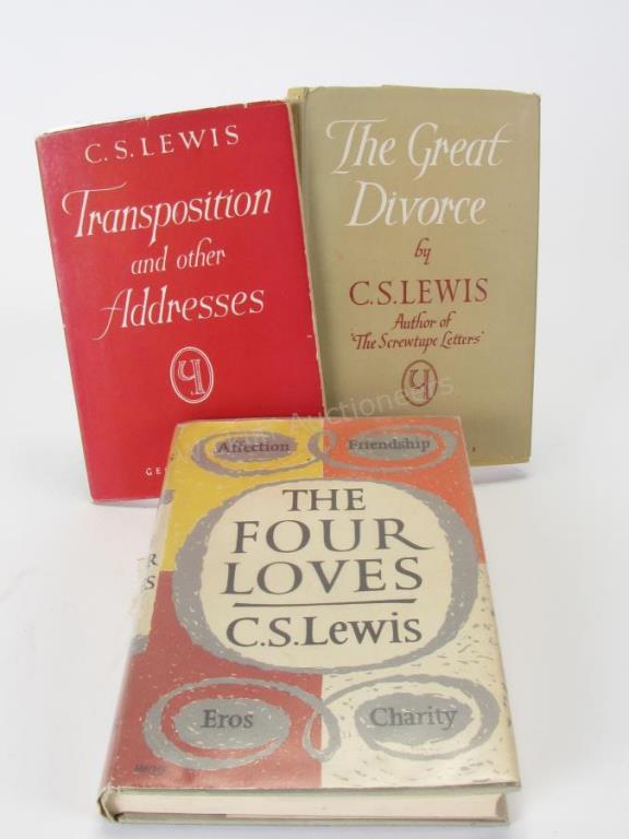 Appraisal: A group of three books by C S Lewis all