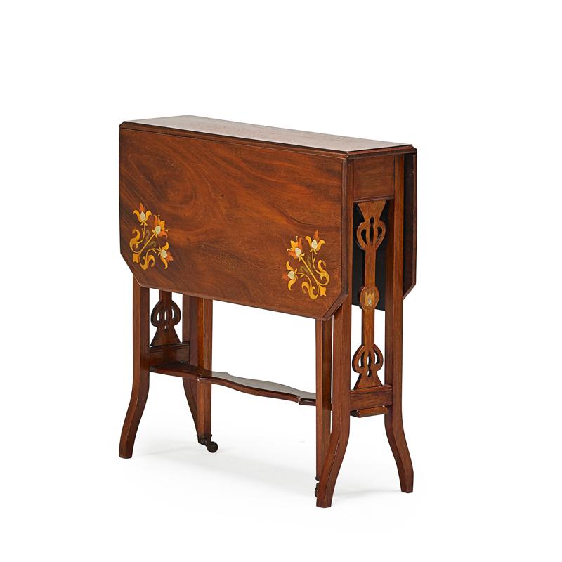 Appraisal: AESTHETIC MOVEMENT DROP-LEAF TABLE Condition Report