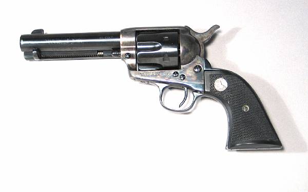 Appraisal: A Colt single action army revolver Serial no for Colt