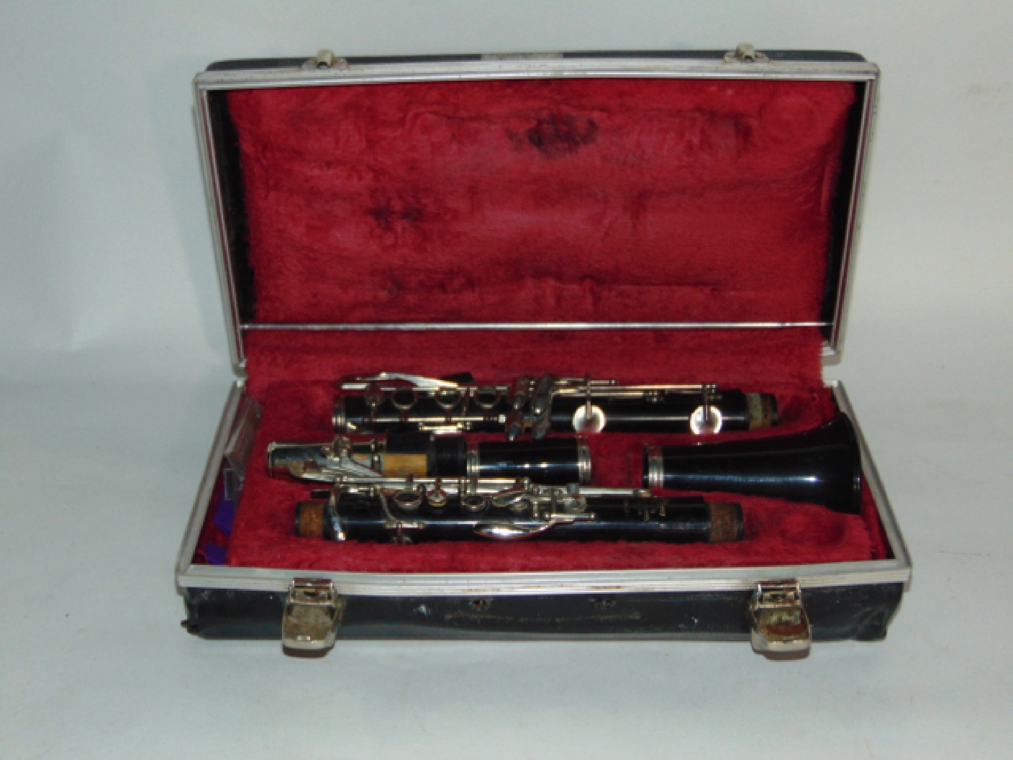 Appraisal: A cased Boosey Hawkes clarinet