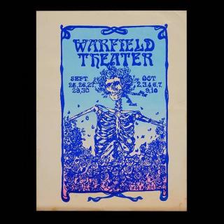 Appraisal: Grateful Dead Flyers Letters Artist Dennis Larkins Only known example