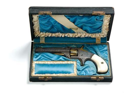 Appraisal: CASED SMITH WESSON REVOLVER American ca - s Smith Wesson