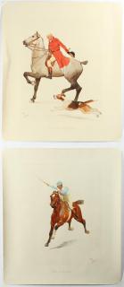 Appraisal: Cecil C W Aldin RBA England Equestrian prints depicting horses