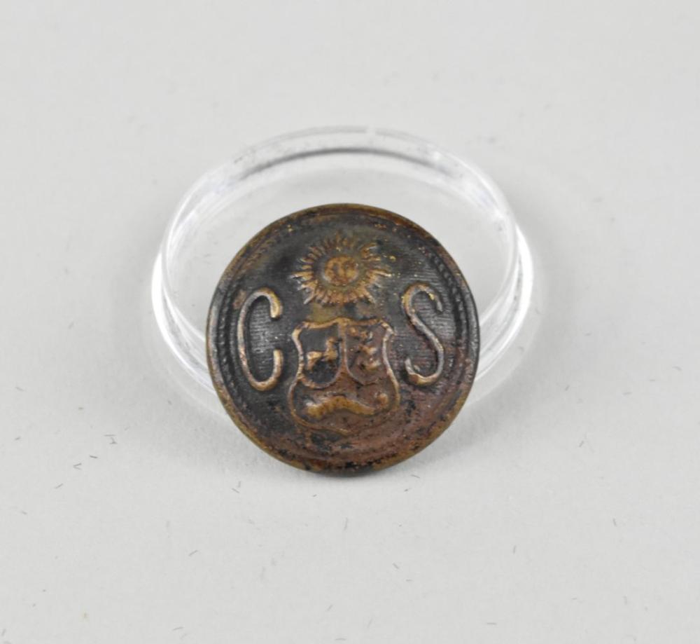 Appraisal: CONFEDERATE CIVIL WAR ERA BUTTONCONFEDERATE CIVIL WAR ERA BUTTON