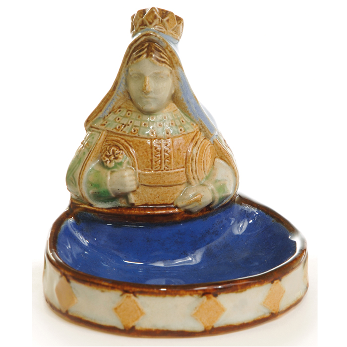 Appraisal: Royal Doulton Queen of Diamonds stoneware bibelot ''h