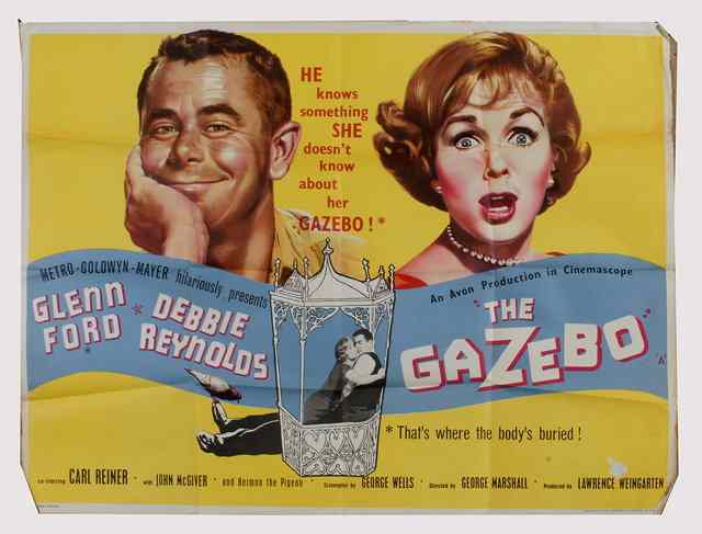 Appraisal: THE GAZEBO MGM comedy starring Glenn Ford and Debbie Reynolds