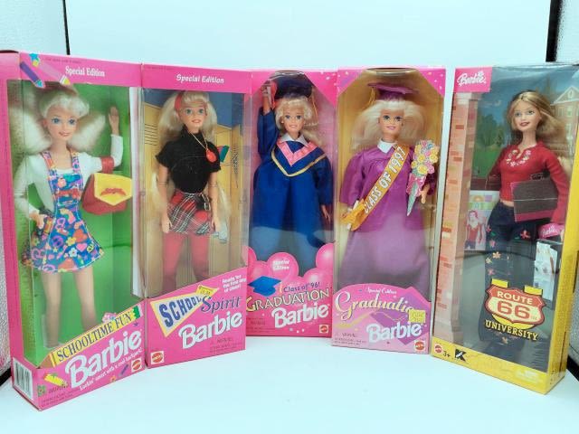 Appraisal: School Themed Barbie Dolls includes Special Edition Schooltime Fun Barbie