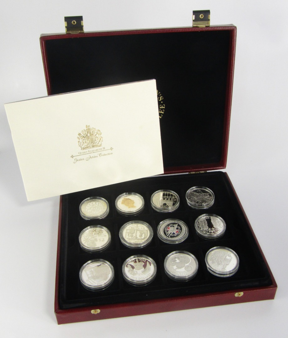 Appraisal: A Royal Mint collection of twenty four silver proof coins