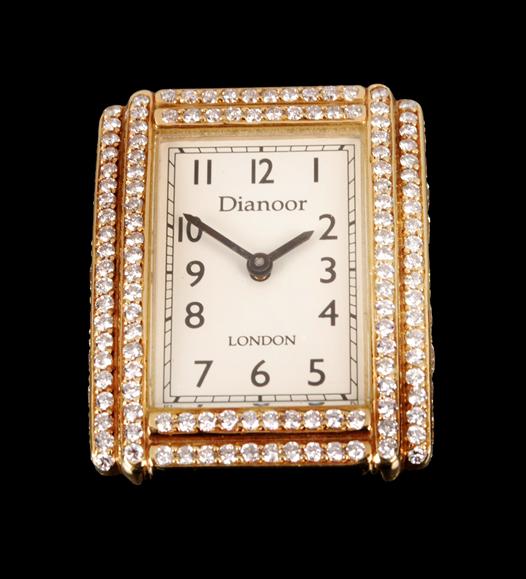 Appraisal: Dianoor London a gentleman's carat gold diamond wrist watch ref