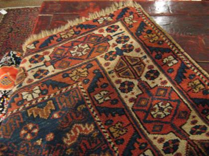 Appraisal: Afshar rug south persia circa ft in x ft in