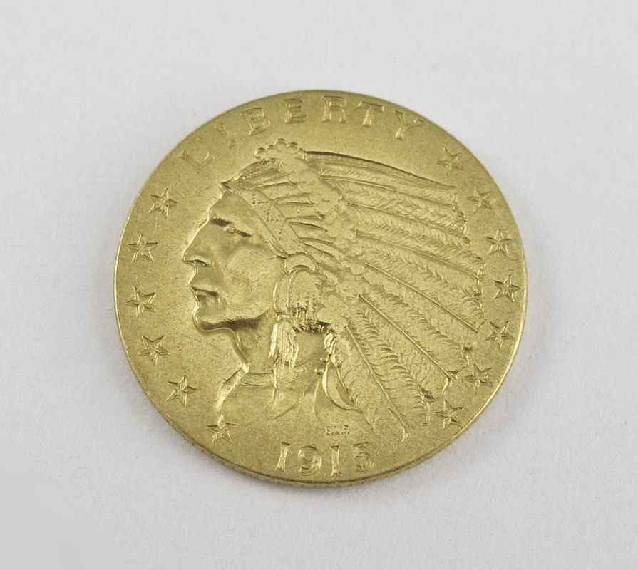 Appraisal: DOLLAR QUARTER EAGLE GOLD COIN Ungraded Approx grams