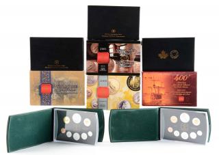 Appraisal: Lot Of Canadian Proof Sets Includes Specimen seven coin Set