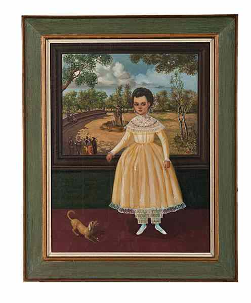 Appraisal: Portrait of a Girl by Horacio Horacio Rentiara Rocha Mexico