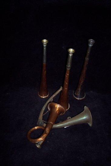 Appraisal: A copper hunting horn by Kohler Son Bromley Kent cm