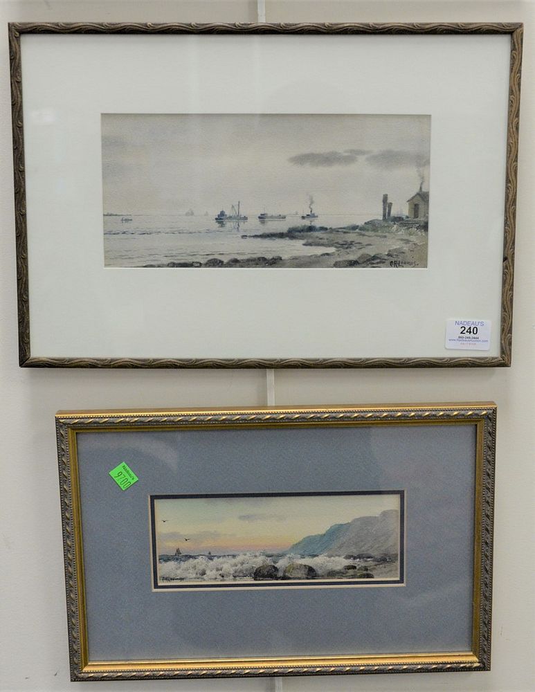 Appraisal: Three Charles Russell Loomis American - each watercolor on paper