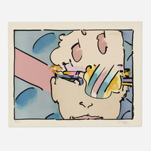 Appraisal: Peter Max ZERO HORIZONTAL ZERO I lithograph in colors h