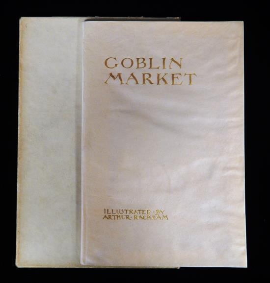 Appraisal: BOOK Goblin Market illustrated by Arthur Rackham written by Christina