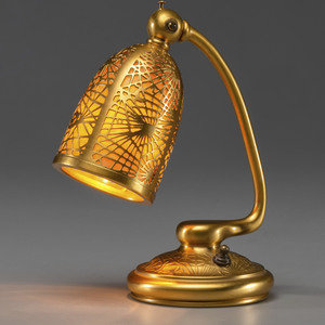 Appraisal: Tiffany Studios American Early th Century Pine Needle Desk Lamp