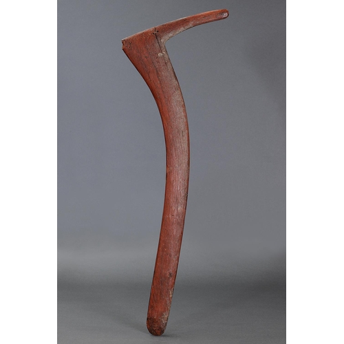 Appraisal: FINE EARLY HOOKED BOOMERANGS TENNANT CREEK NORTHERN TERRITORY Carved and