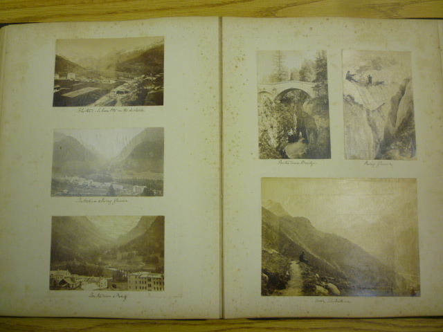 Appraisal: PHOTOGRAPHS elephant folio volumes of albumen photographs from the s-