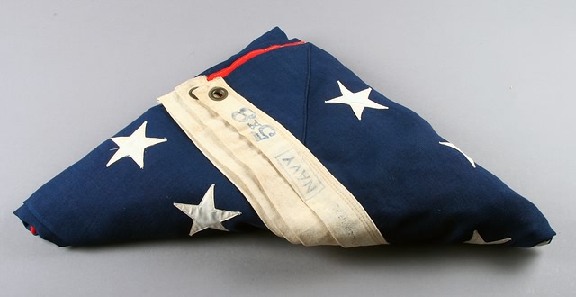 Appraisal: Span-Am Era Star Utah Flag 'x ' marked Navy wool