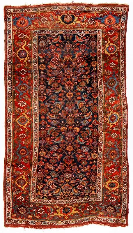 Appraisal: Antique Bidjar Rug Persia ' '' x ' '' Antique