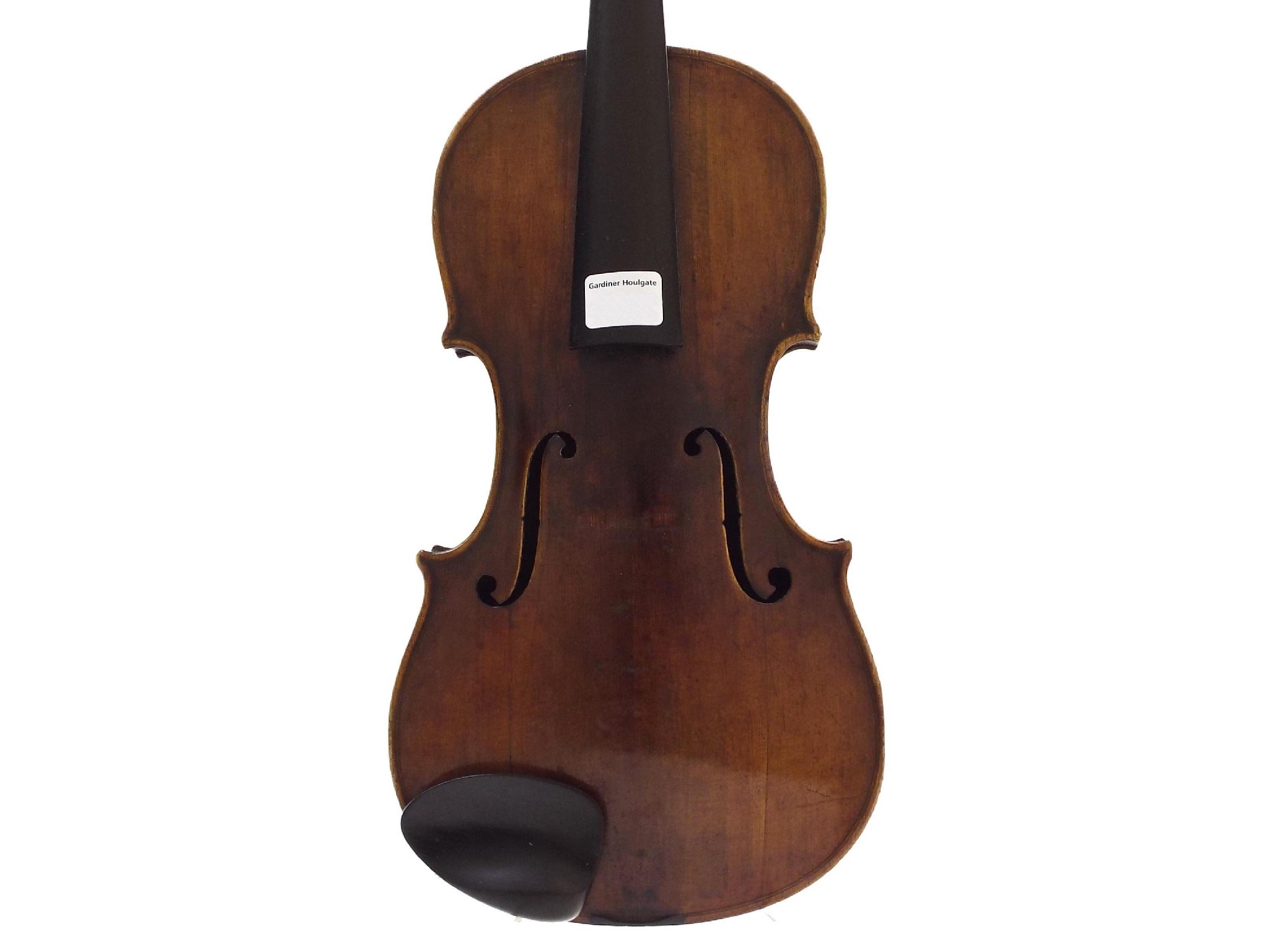 Appraisal: Early Czechoslovakian violin labelled Joseph Guarnerius cm