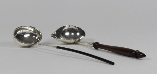 Appraisal: A George III silver tea toddy ladle Charles Hougham London