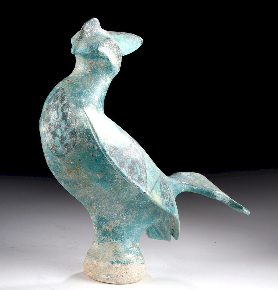 Appraisal: th C Seljuk Glazed Pottery Bird Western Central Asia Islamic