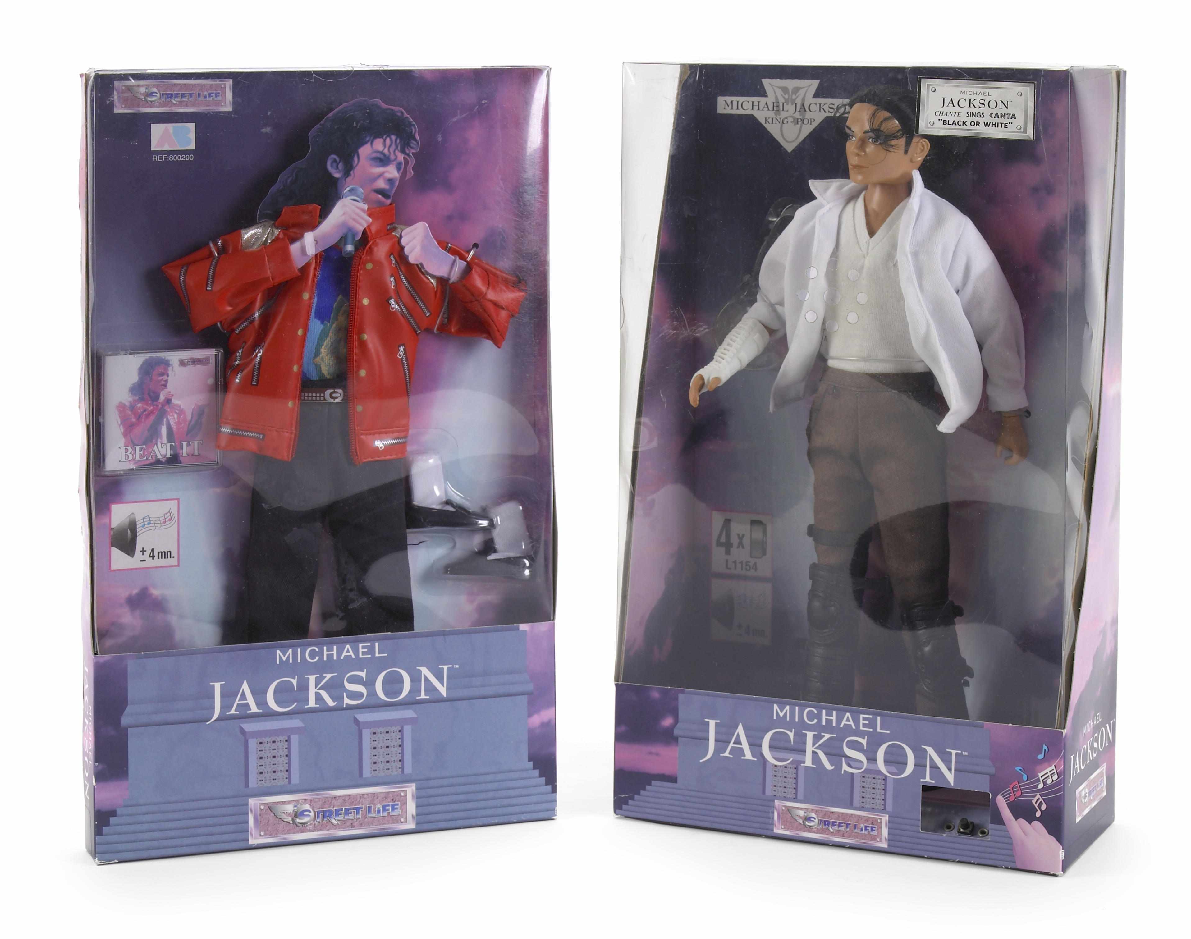 Appraisal: Michael Jackson doll in original packaging This is a battery-operated