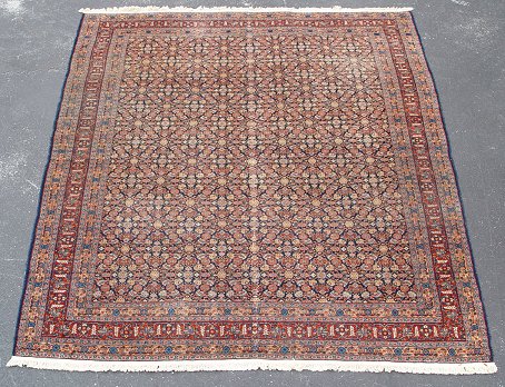 Appraisal: SEMI ANTIQUE PERSIAN SENNA CARPET Approx ' '' x '