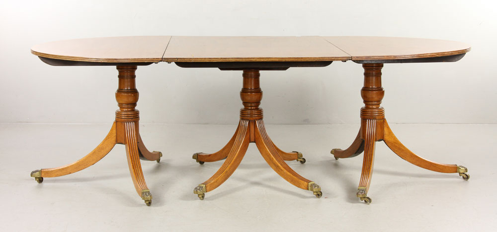 Appraisal: - Early Custom Mahogany Table Early custom table mahogany with