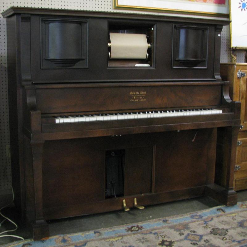 Appraisal: Melville Clark ''Apollo'' Player Piano with integral phonograph likely restored