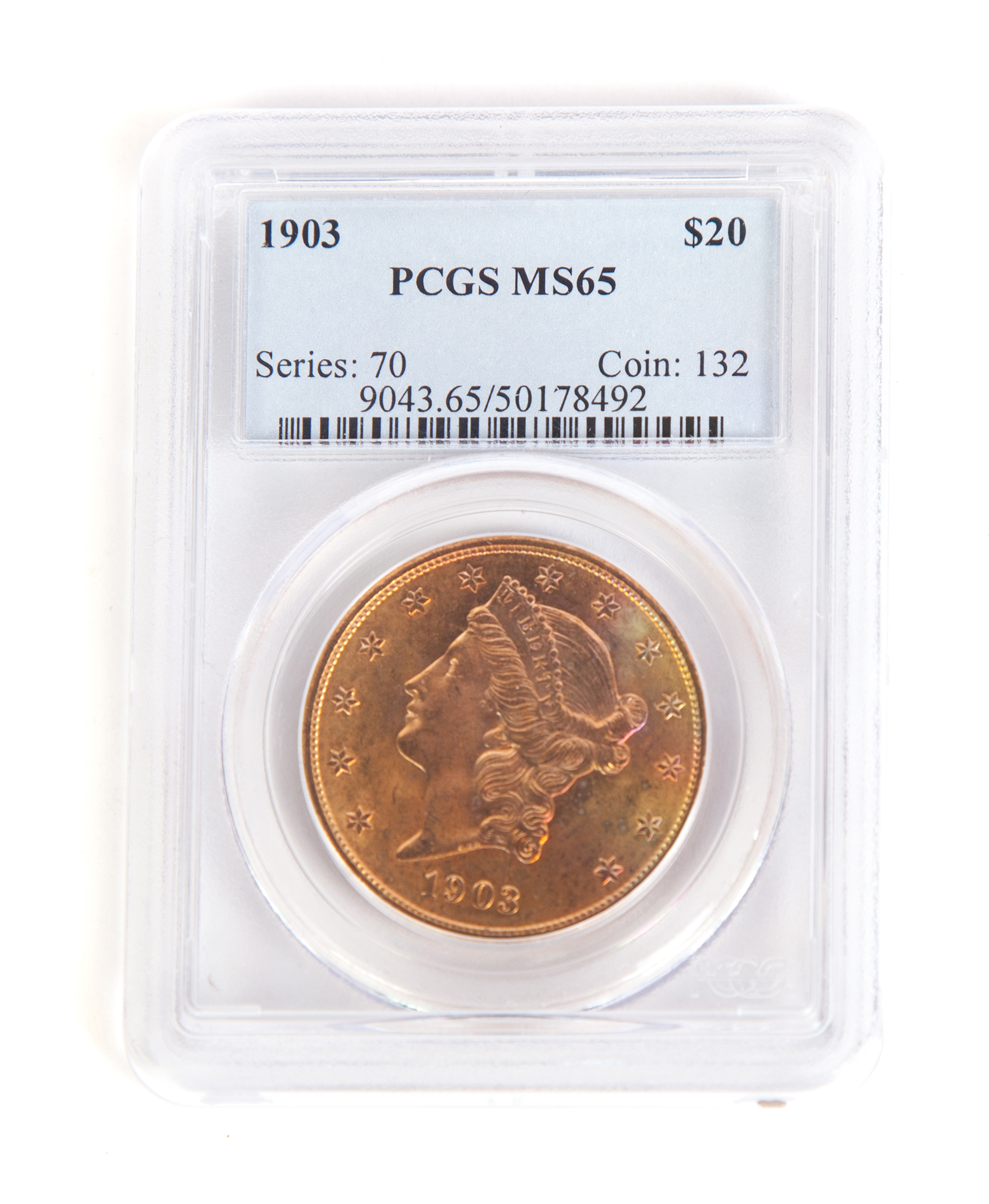 Appraisal: GOLD DOUBLE EAGLE MS PCGS