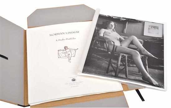 Appraisal: NORMAN LINDSAY A STUDIO PORTFOLIO The Lytlewode Press Stroke-on-trent April