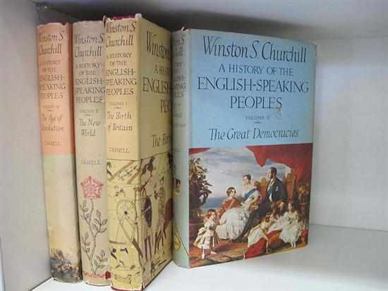 Appraisal: VOLUME - OF CHURCHILL''S A HISTORY OF THE ENGLISH SPEAKING