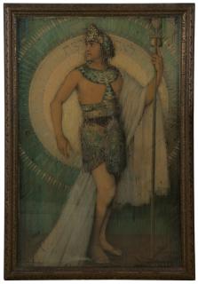 Appraisal: Max Weiczorek ''Young Moses'' standing male in an Egyptian costume