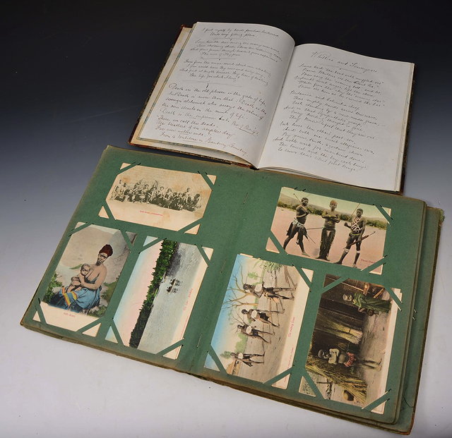 Appraisal: A POSTCARD Album comprising South African Interest Sallo Epstein Durban