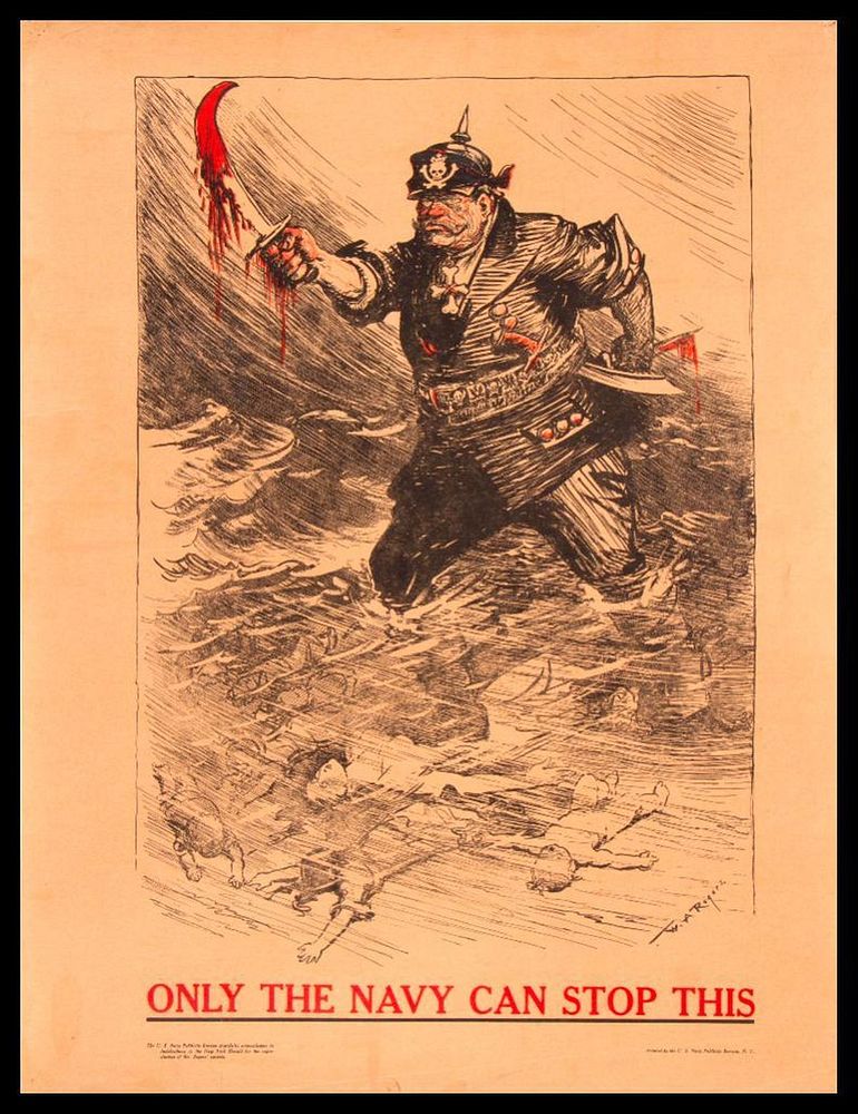 Appraisal: William Allen ROGERS - Vintage World War I Poster Only