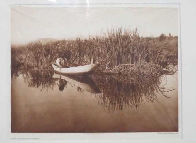 Appraisal: EDWARD CURTIS PHOTOGRAVURE ON JAPANESE VELLUM PAPER Seattle Washington -